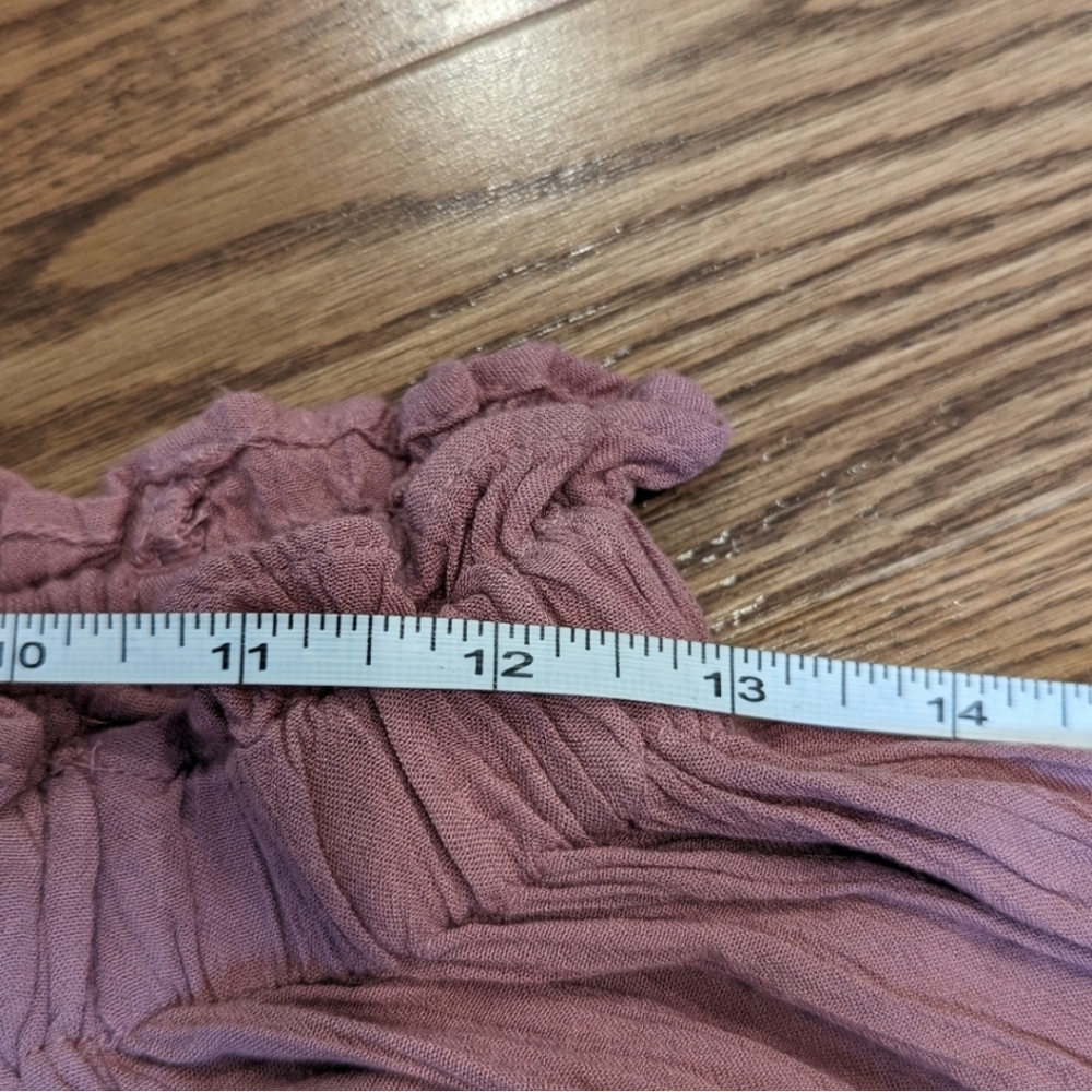 American Eagle top off the shoulder boho crop top XS NWT - Picture 8 of 11